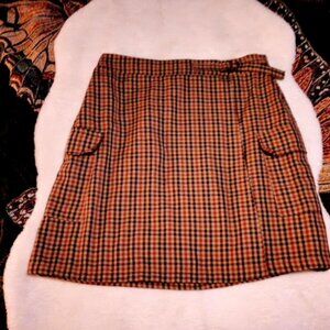 Plaid Cato Mini Skirt